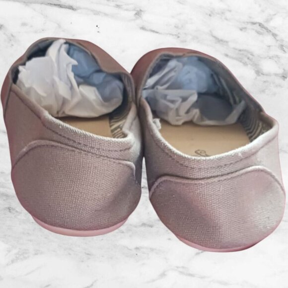 Sole Mates Womens Canvas Slip-On Shoes gray color Size M 7/8 - Picture 2 of 8